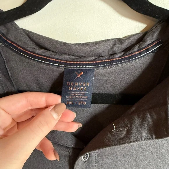 Denver Hayes Dark Gray Polo Shirt - Picture 4 of 7